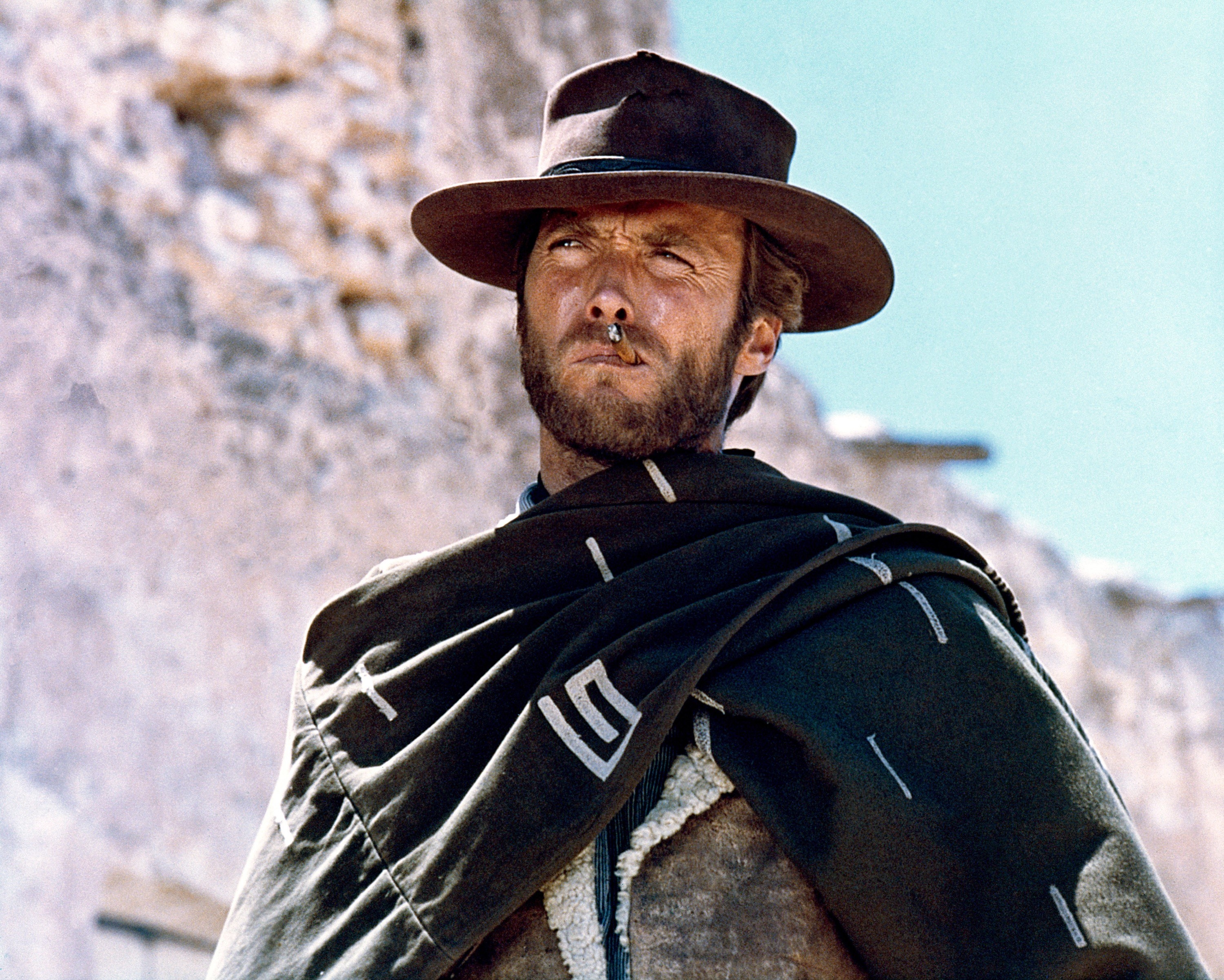 Clint Eastwood in A Fistful of Dollars