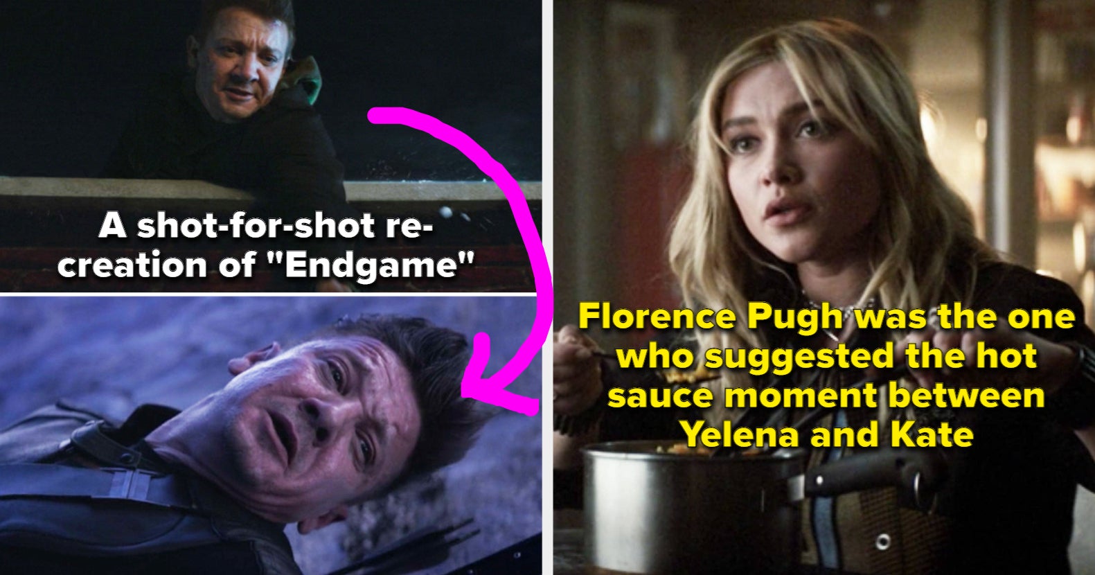 29 "Hawkeye" Behind-The-Scenes Facts Straight From Directors Bert And Bertie