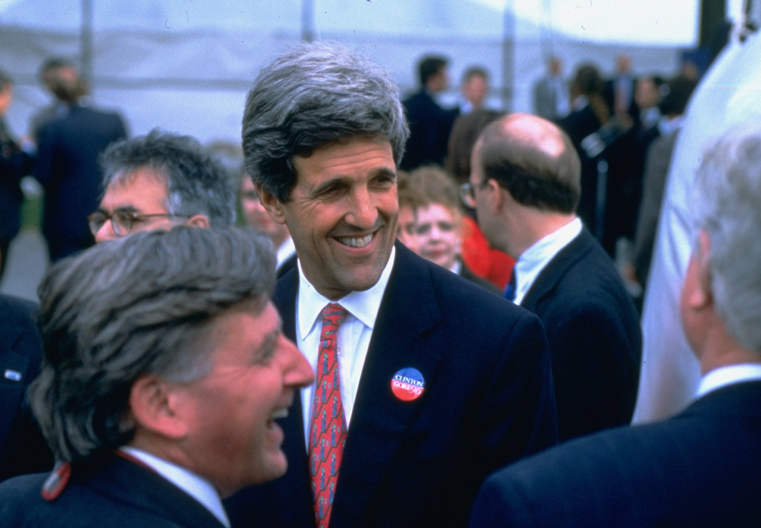 John Kerry laughing