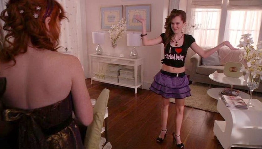 Massie debuting her birthday outfit for ChrisAbeley