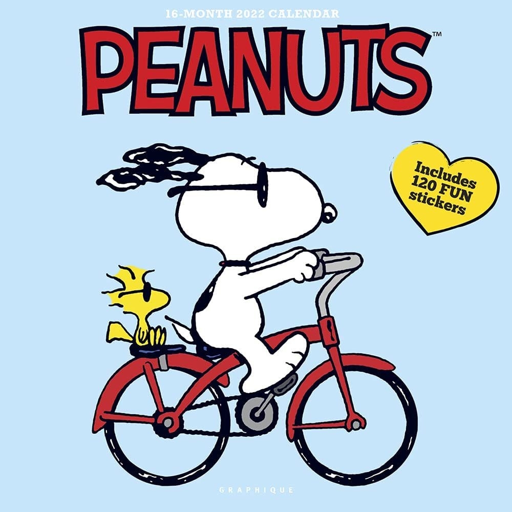 calendario 2020 de Snoopy