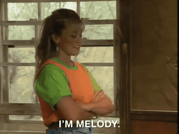 Christine Taylor introducing herself as Melody on &quot;Hey Dude&quot;