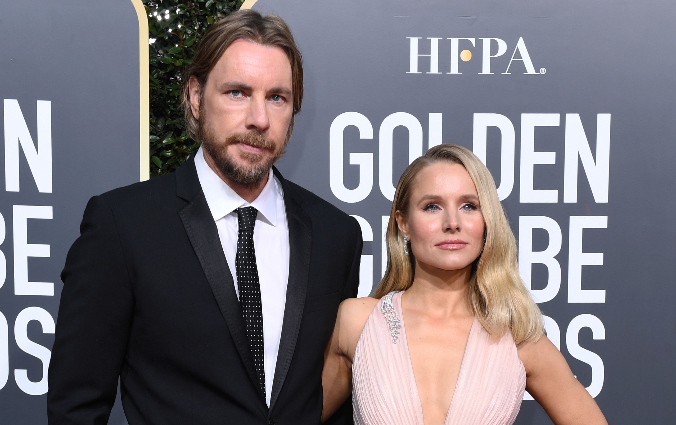 Kristen Bell and Dax Shepard at the 76th Golden Globe Awards