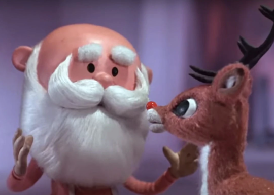Santa and Rudolph