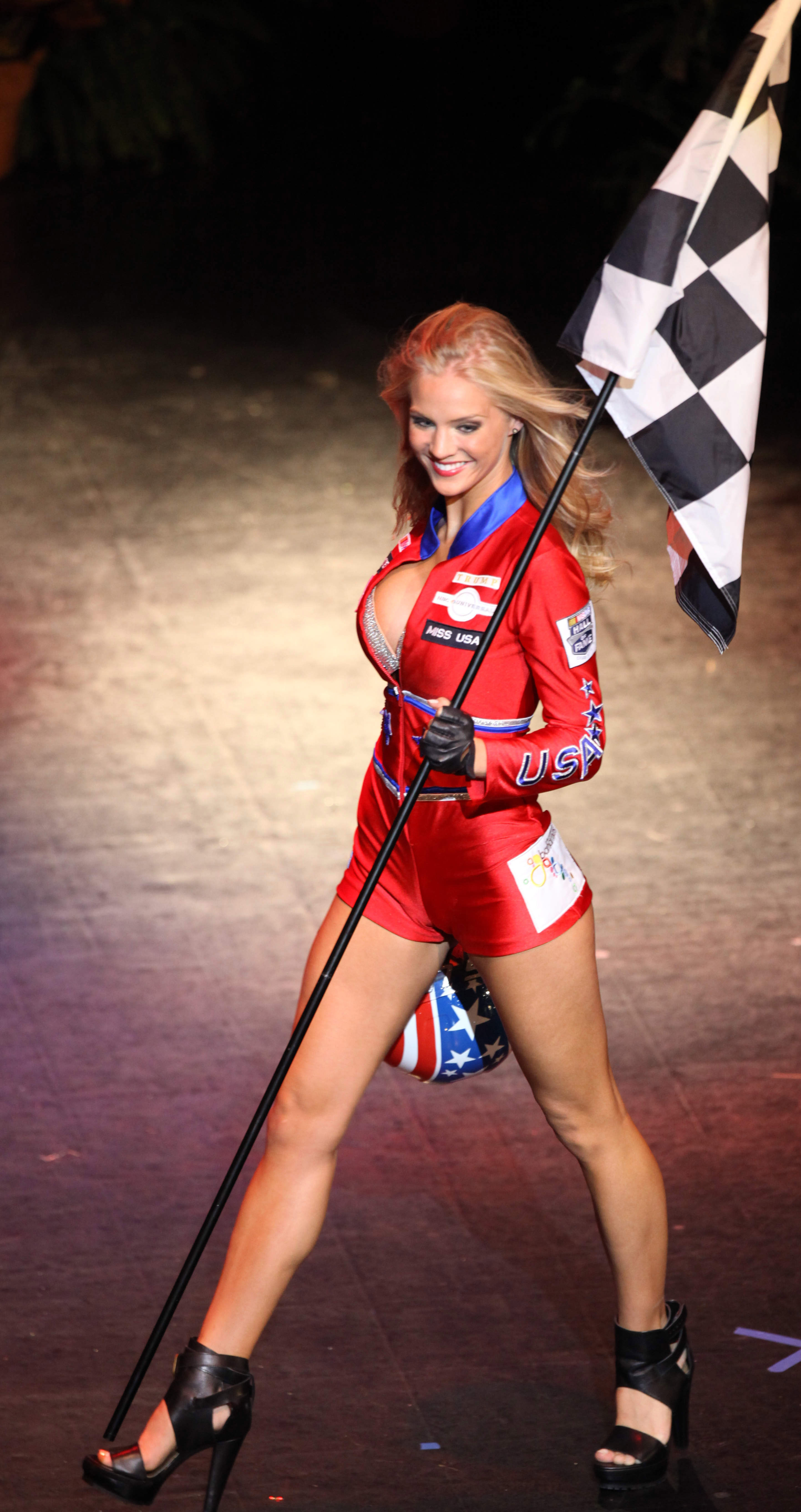 Miss USA as NASCAR