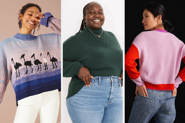 Just 30 Winter Tops That Are So Cozy, Your Legs Will Be Jealous