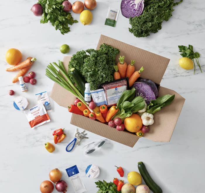 Blue Apron box