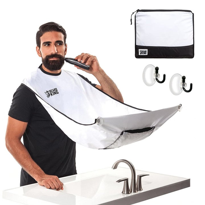 model using the product in white