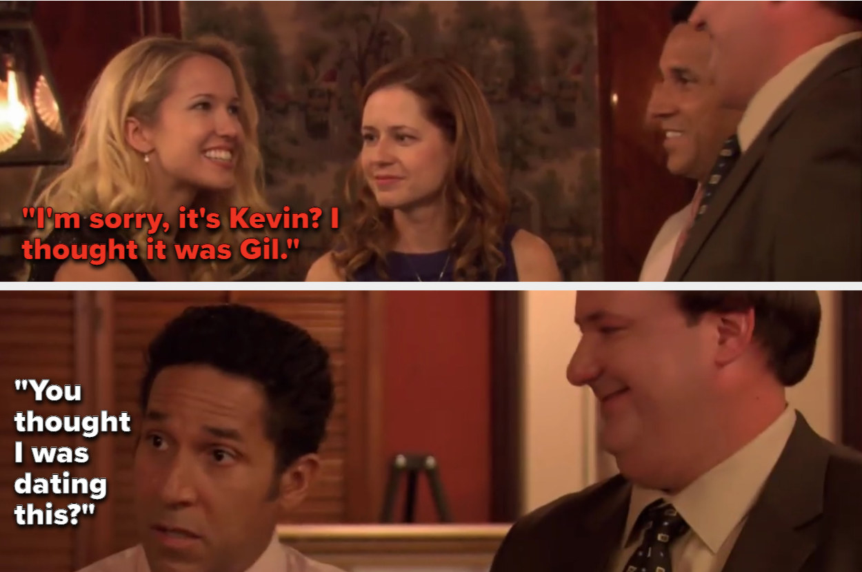 Oscar is offended when Pam&#x27;s sister thinks he and Kevin are a couple