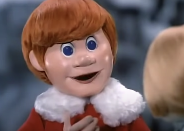 The stop-motion Santa