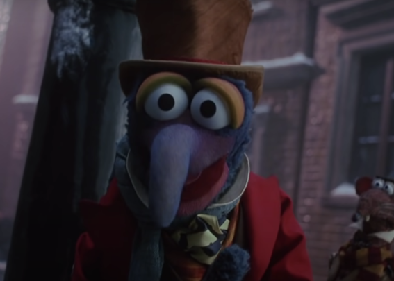 Gonzo in "The Muppet Christmas Carol"