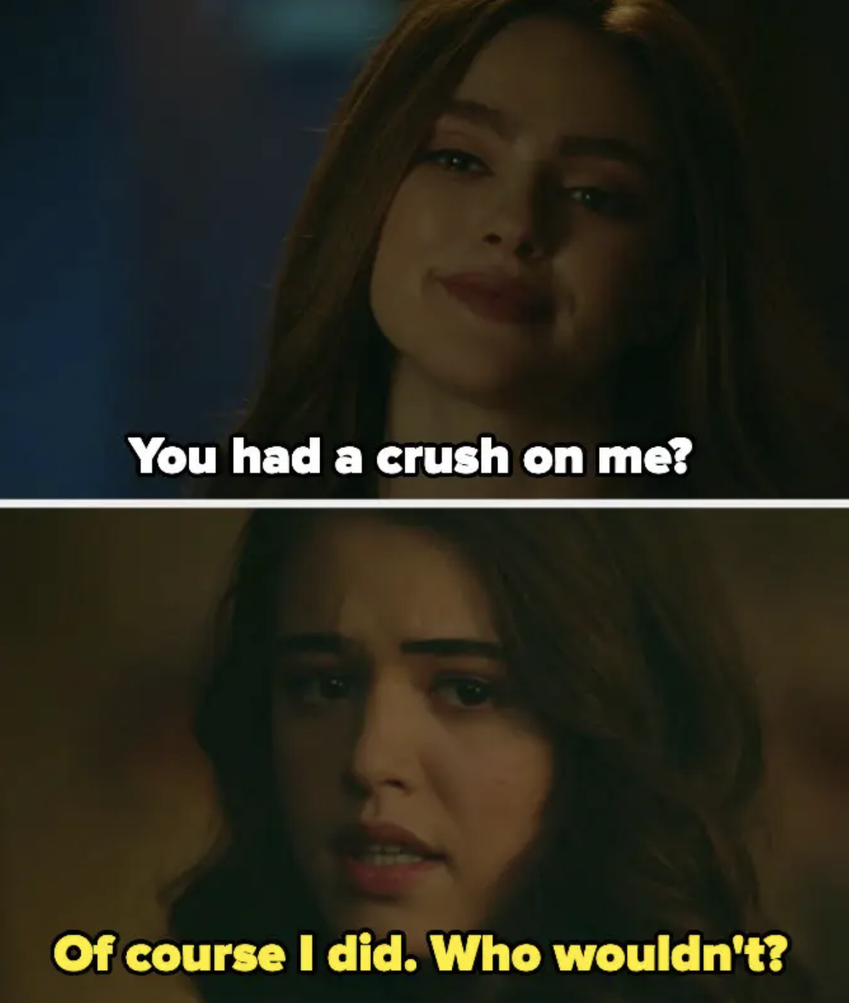 Hope: &quot;You had a crush on me?&quot; Josie: &quot;Of course I did&quot;