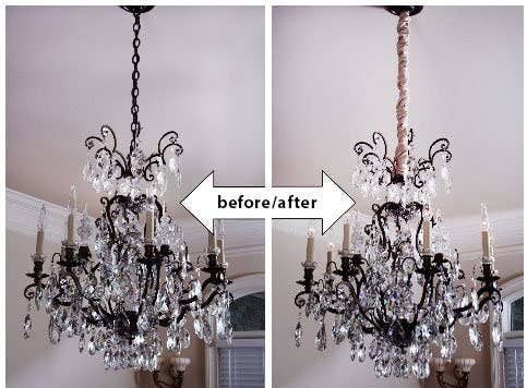 58 Small Tips To Make You More Excited, How To Make Chandelier Chain Coverage