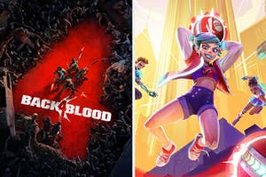Covers for Back 4 Blood and Knockout City