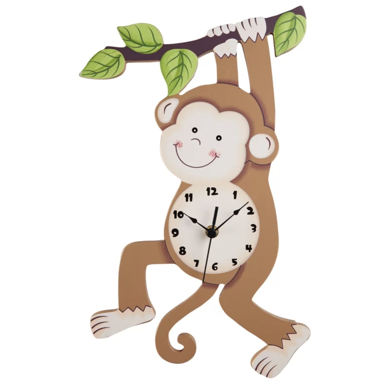 Monkey wall clock