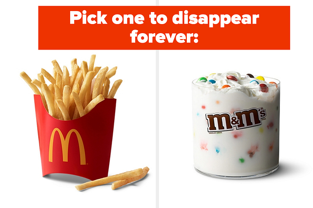 This McDonalds Menu Would You Rather Will Definitely (Probably) Guess Your Age