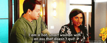 Mindy saying the quote