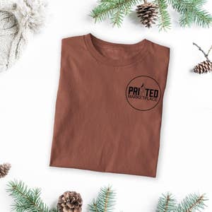 printed marketplace logo t-shirt