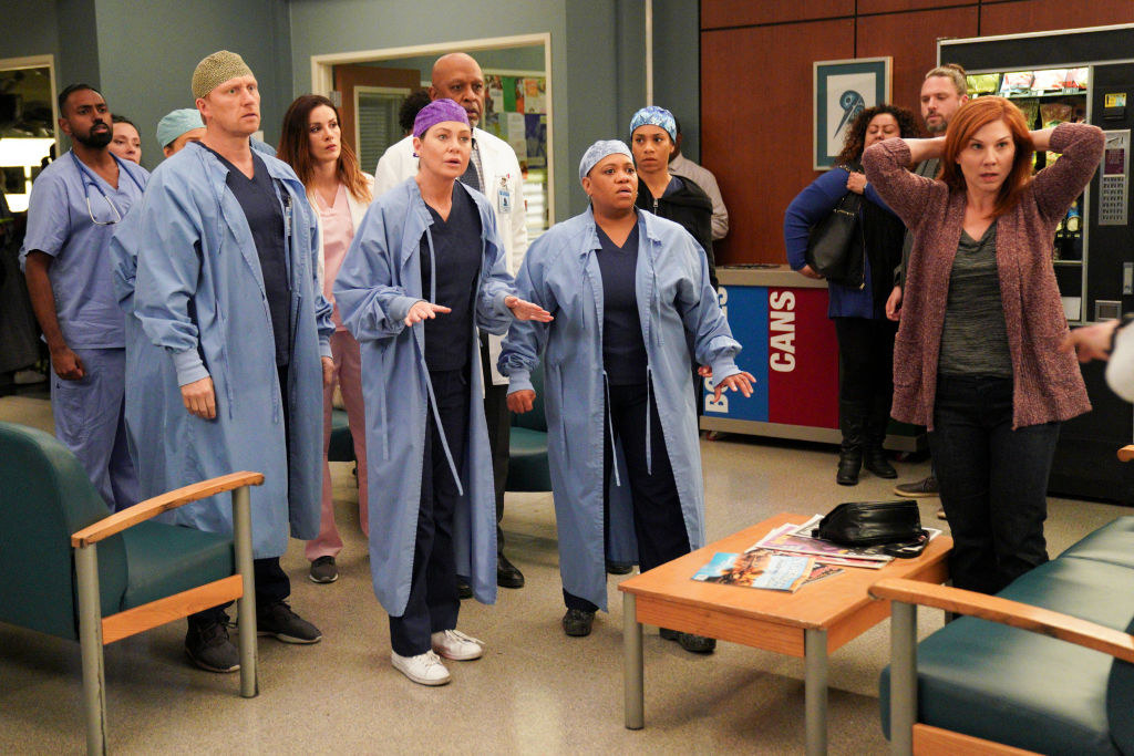 &quot;Grey&#x27;s Anatomy&quot; characters look shocked in the hospital like they just heard bad news