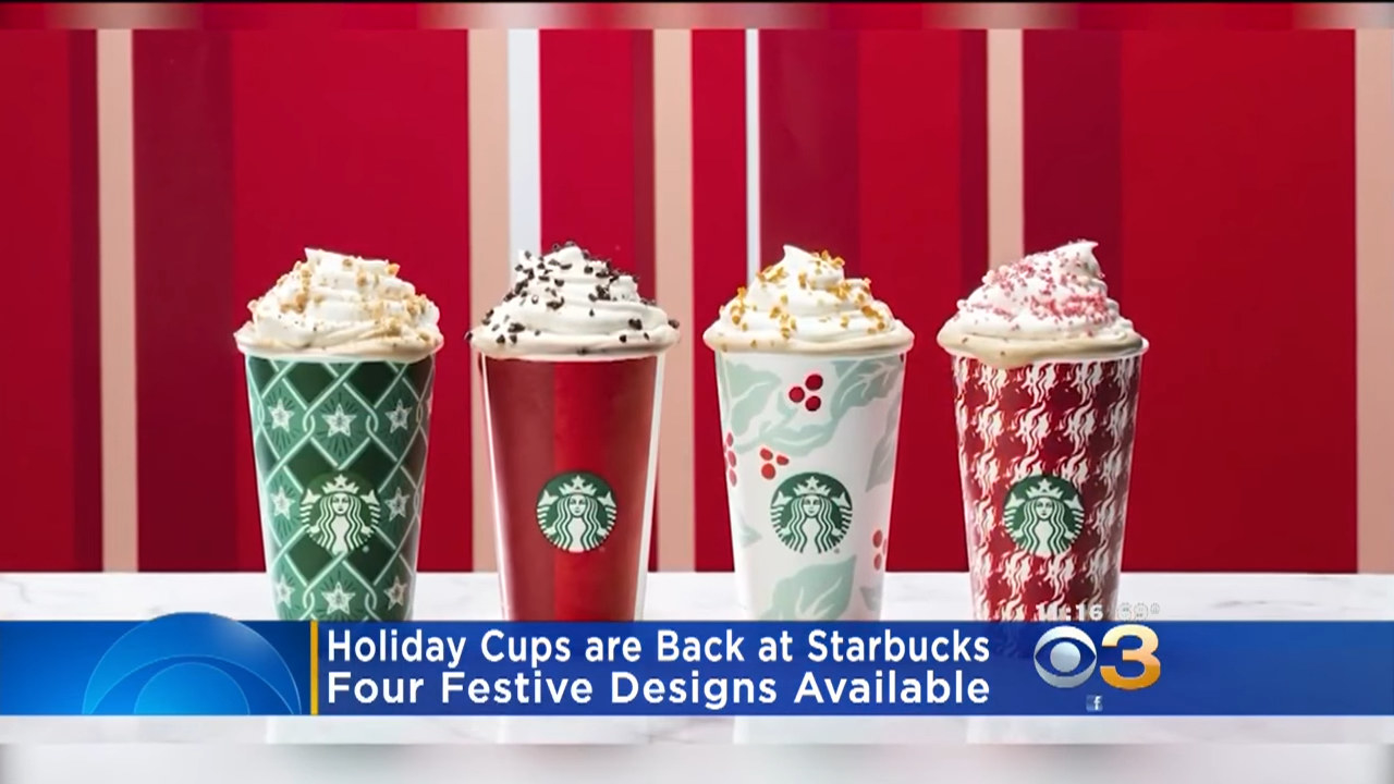 Photo of the 2018 Starbucks holiday cups