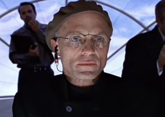 Ed in "The Truman Show"