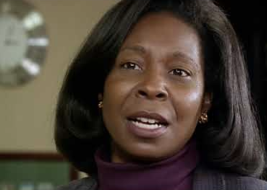 Whoopi in "Ghosts of Mississippi"
