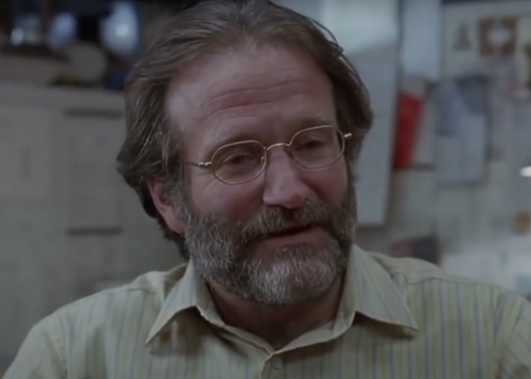 Robin in "Good Will Hunting"