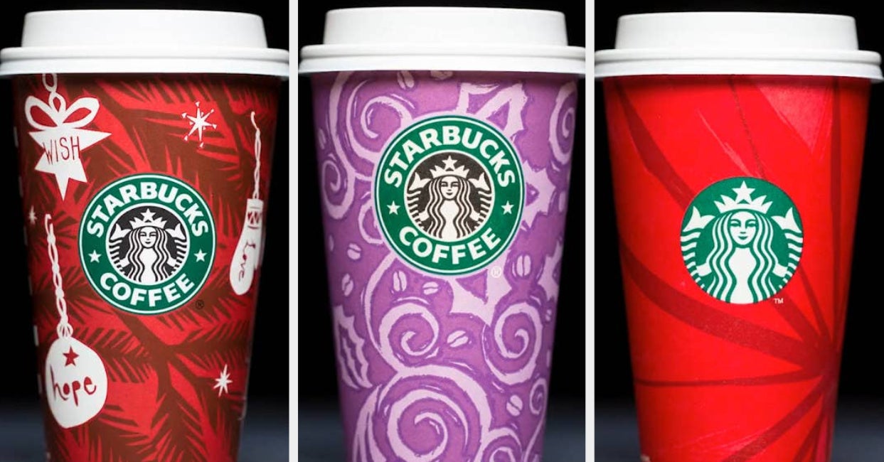 Starbucks Holiday Cups: Every Cup From the Last 20 Years - Thrillist