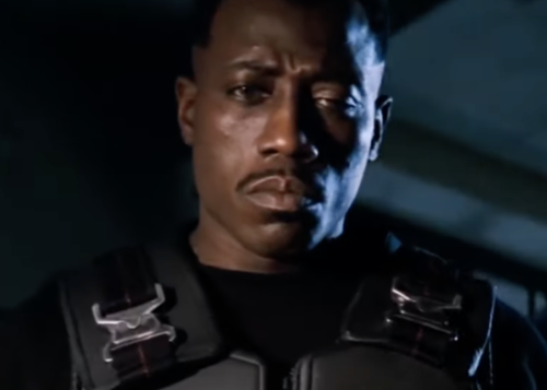 Wesley in "Blade"
