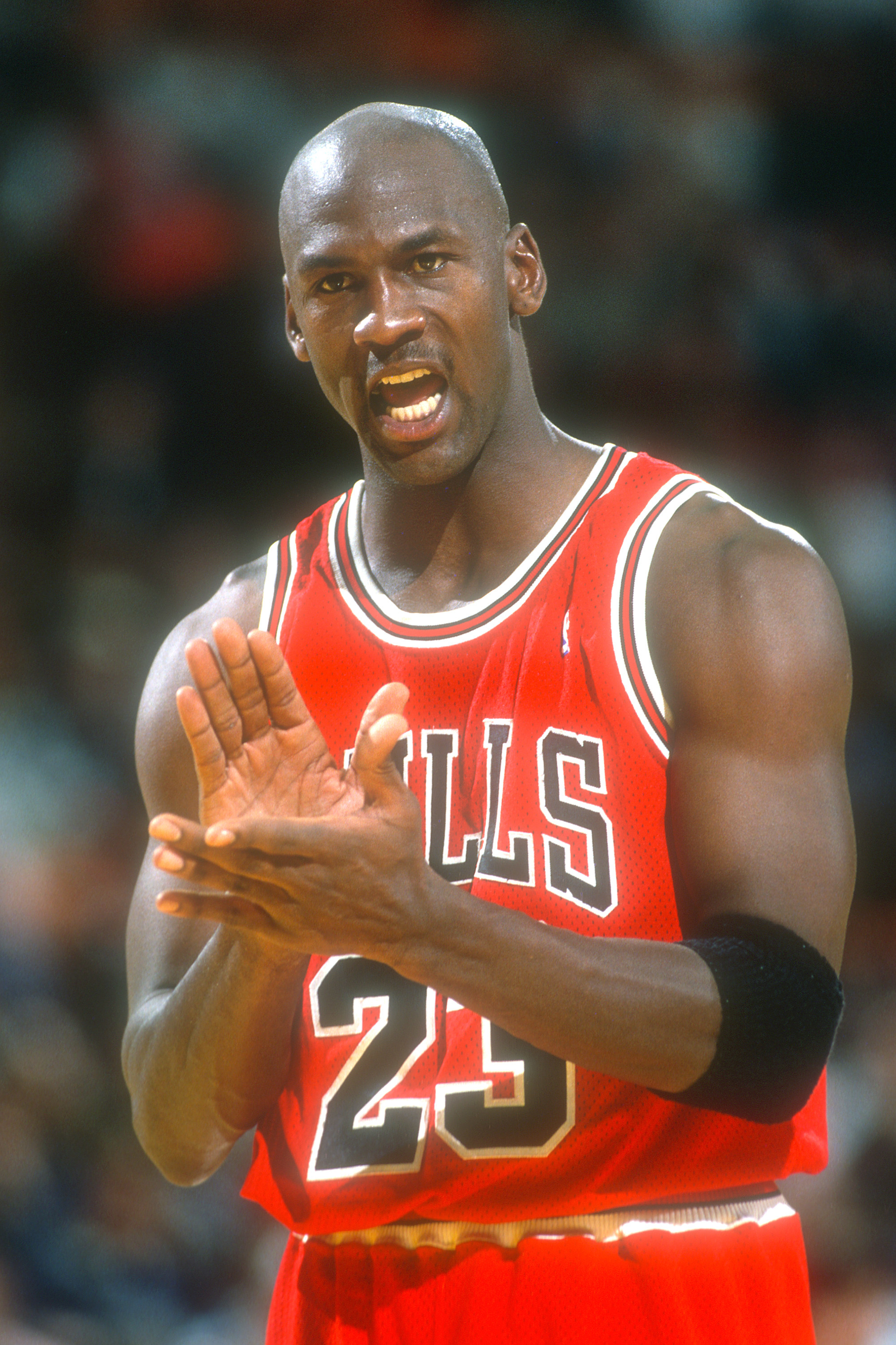 Michael Jordan angry
