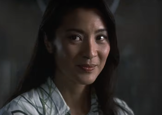 Michelle in "Tomorrow Never Dies"