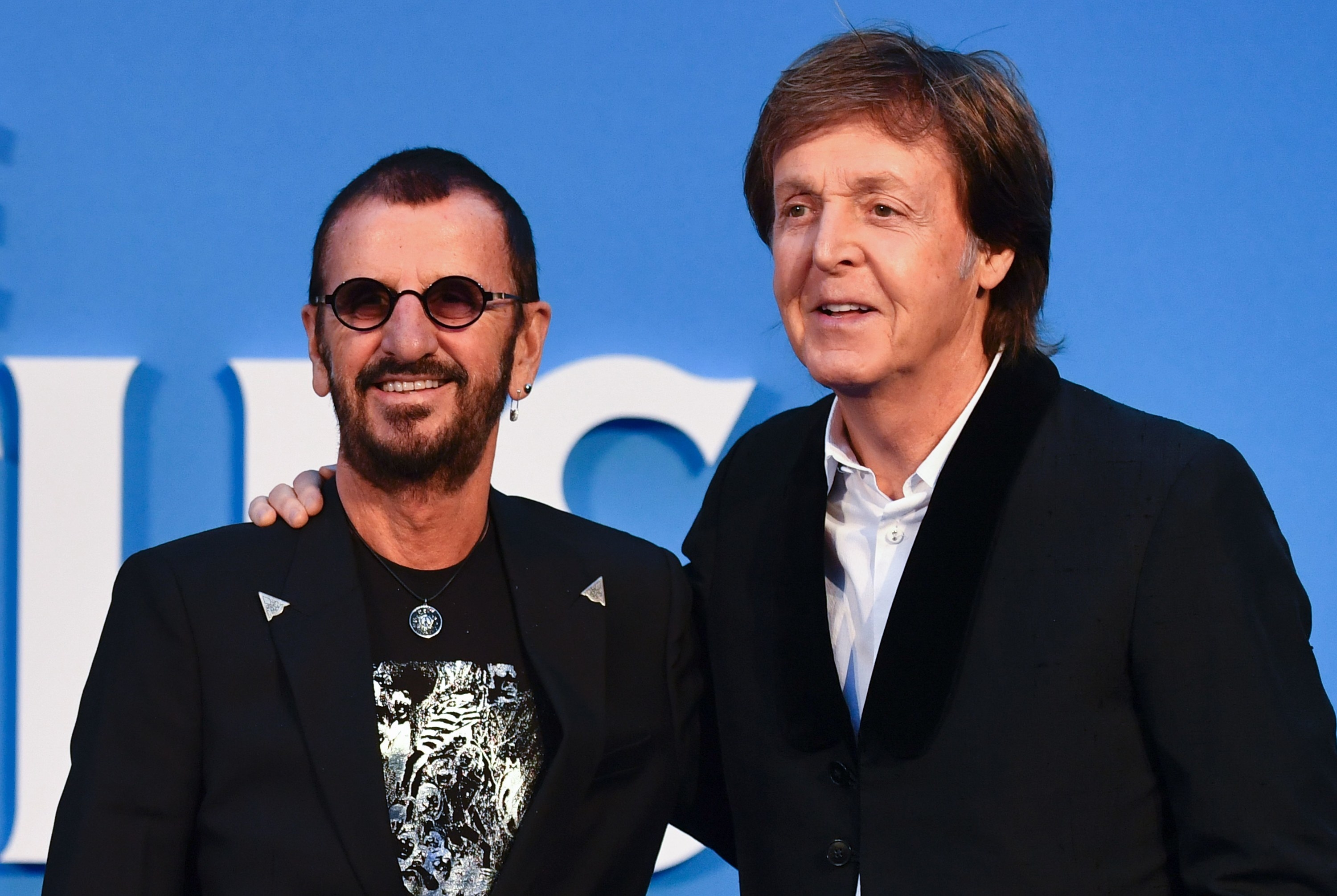 Paul and Ringo pose together