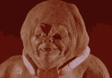 Laughing, evil gingerbread man