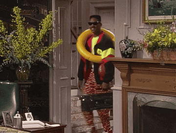 Will from &quot;The Fresh Prince of Bel-Air&quot; wearing a bright outfit.