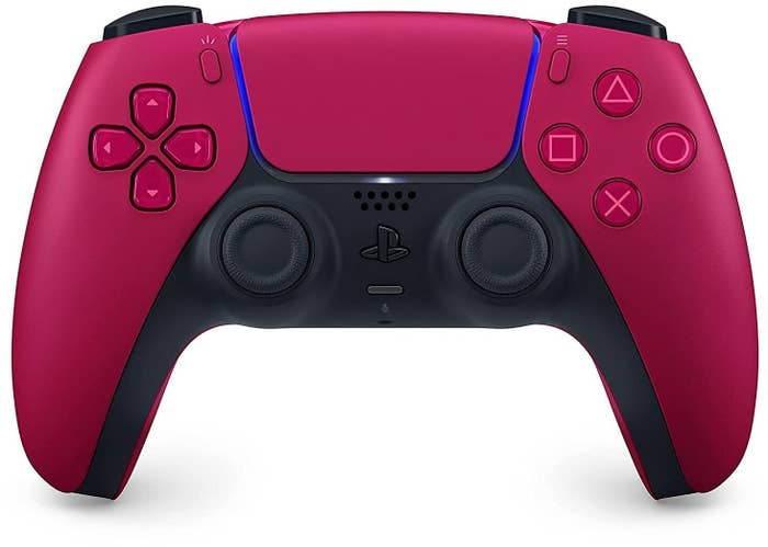 A ps5 controller in a cool new color