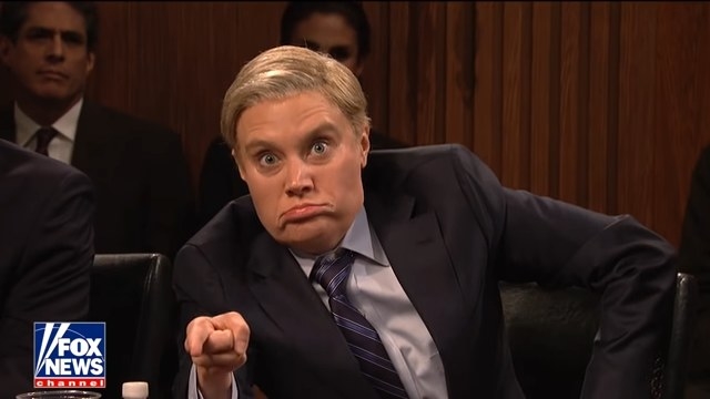 Kate McKinnon as Lindsey Graham in the Supreme Court in &quot;Saturday Night Live&quot;