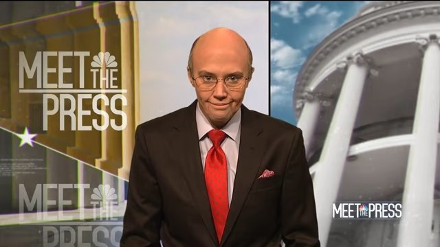 Kate McKinnon as Wilbur Ross on &quot;Meet the Press&quot; in &quot;Saturday Night Live&quot;