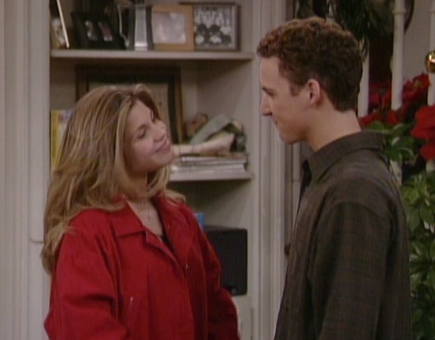 Topanga and Cory celebrate the holidays in &quot;Boy Meets World&quot; episode, &quot;A Very Topanga Christmas&quot;