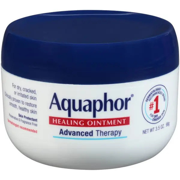 The Aquaphor healing ointment