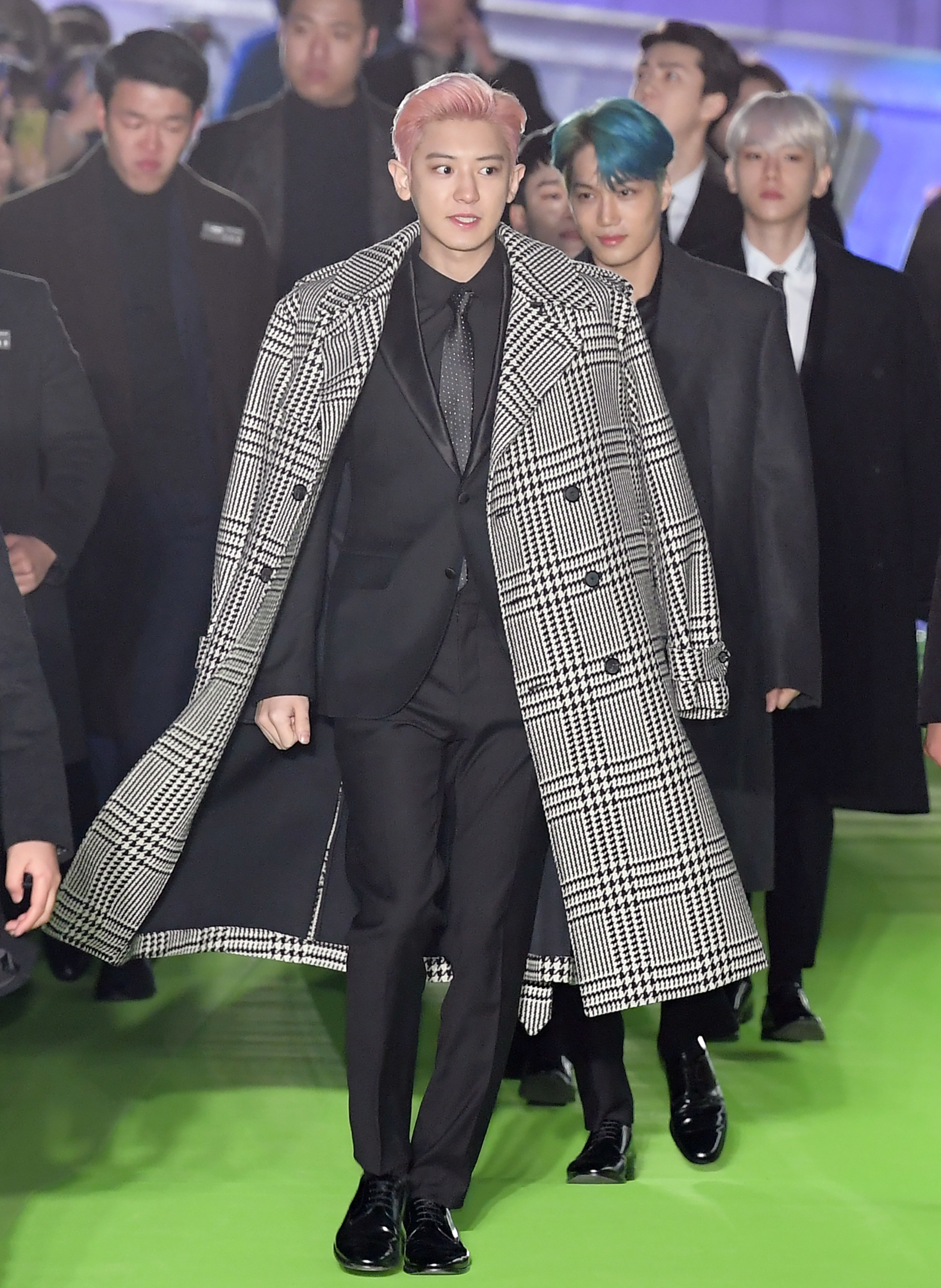 Chanyeol of EXO attends the world premiere of Netflix film &#x27;6 Underground&#x27;