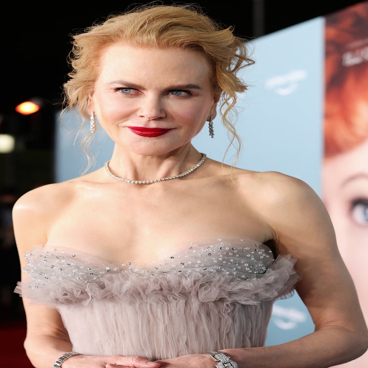 Nicole on a red carpet