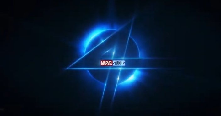A logo of Marvel Studios&#x27; &quot;Fantastic Four&quot; film