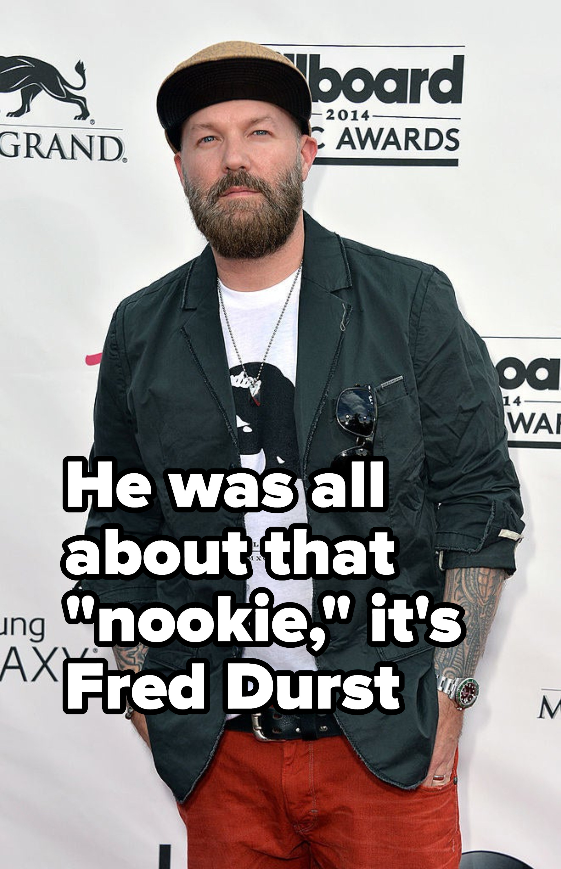 fred durst at the 2014 billboard awards