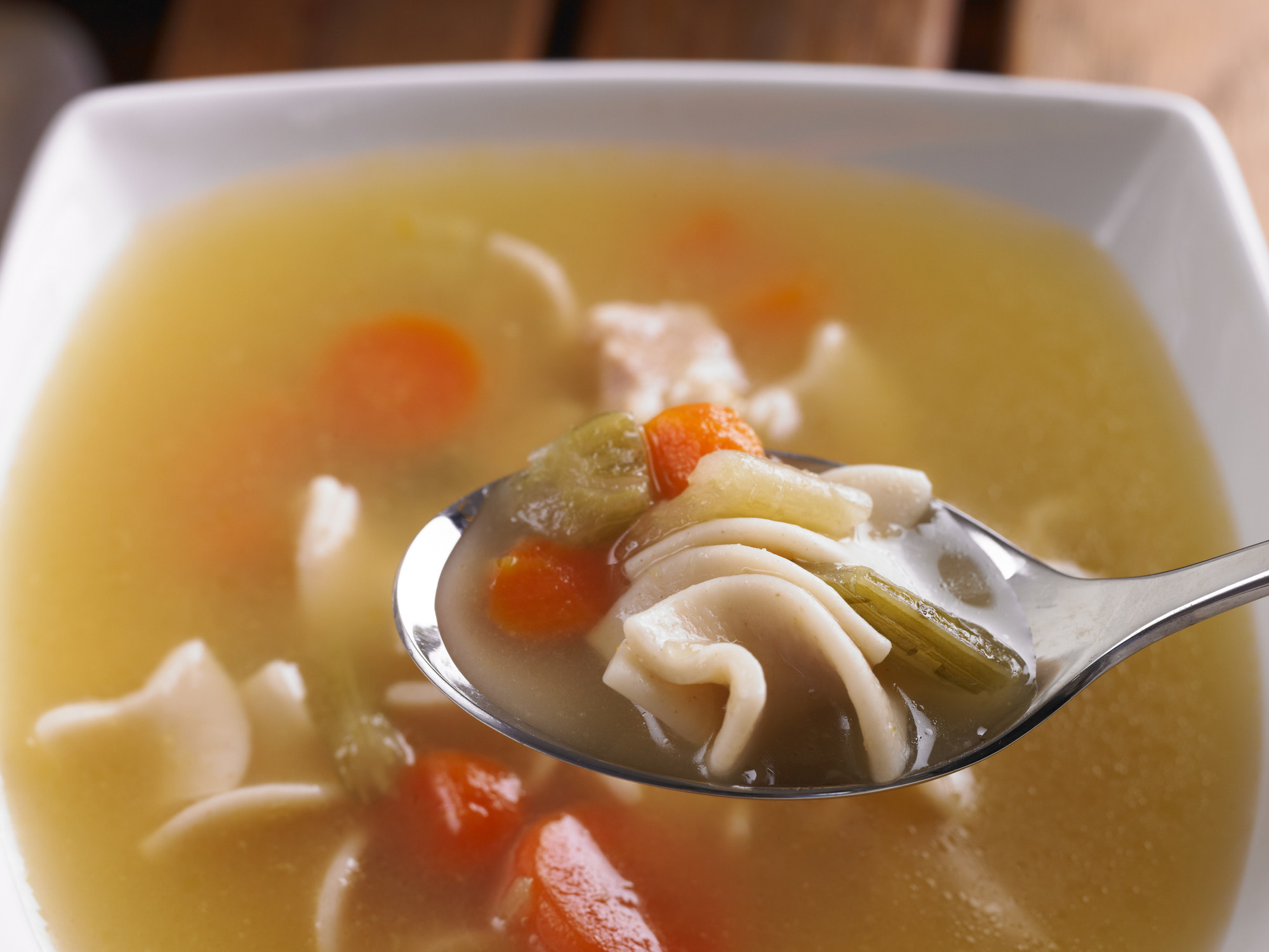 Chicken noodle soup.