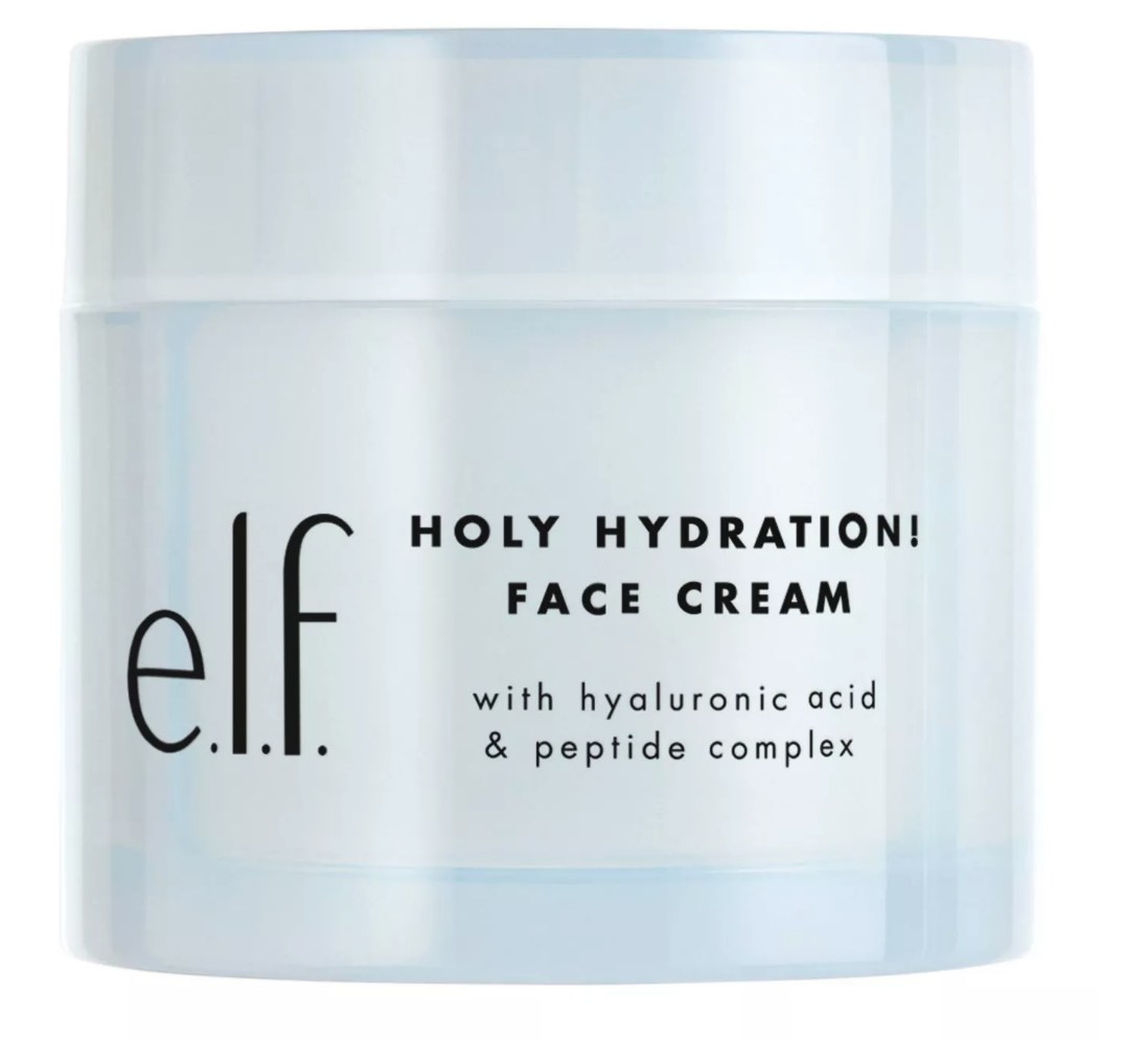 A bottle of hydrating face cream