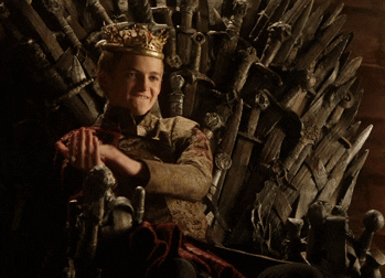 Joffrey sits there smugly clapping