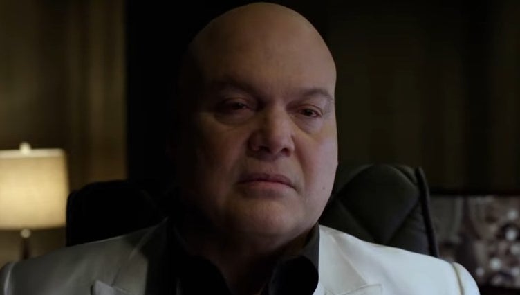 Wilson Fisk sitting down in Netflix&#x27;s &quot;Daredevil&quot;