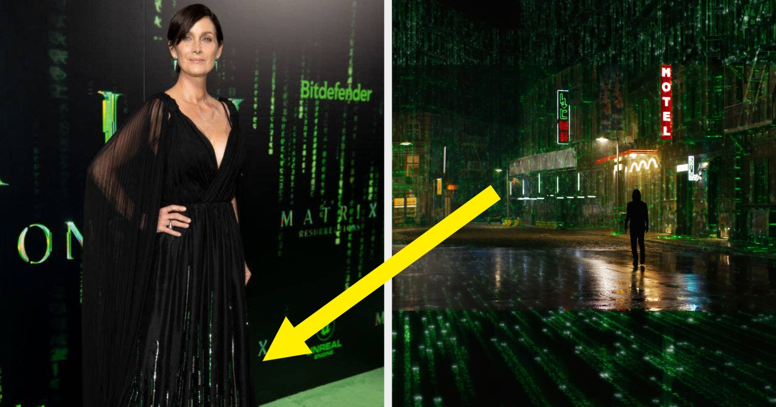 Forget Neo, After Seeing Carrie-Anne Moss In This Oscar De La Renta Dress On "The Matrix Resurrections” Red Carpet, I’m Convinced She’s The One