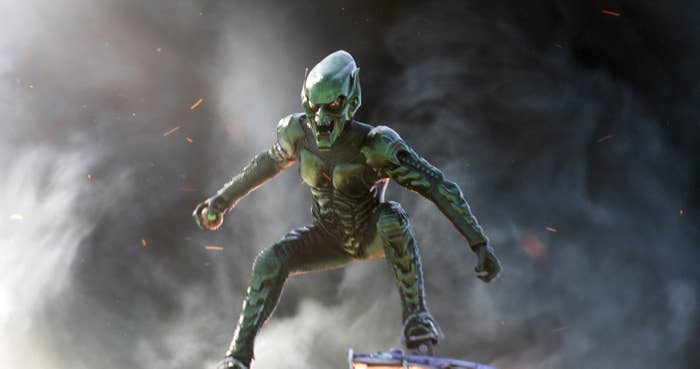 Willem as Green Goblin in Spider-Man: No Way Home