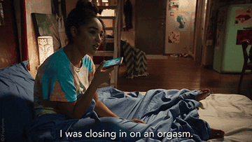 Aisha Dee saying &quot;I was closing in on an orgasm&quot;